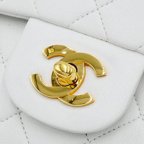 シャネル バッグ CHANEL ラムスキン マトラッセ 23 フラップ ダブル